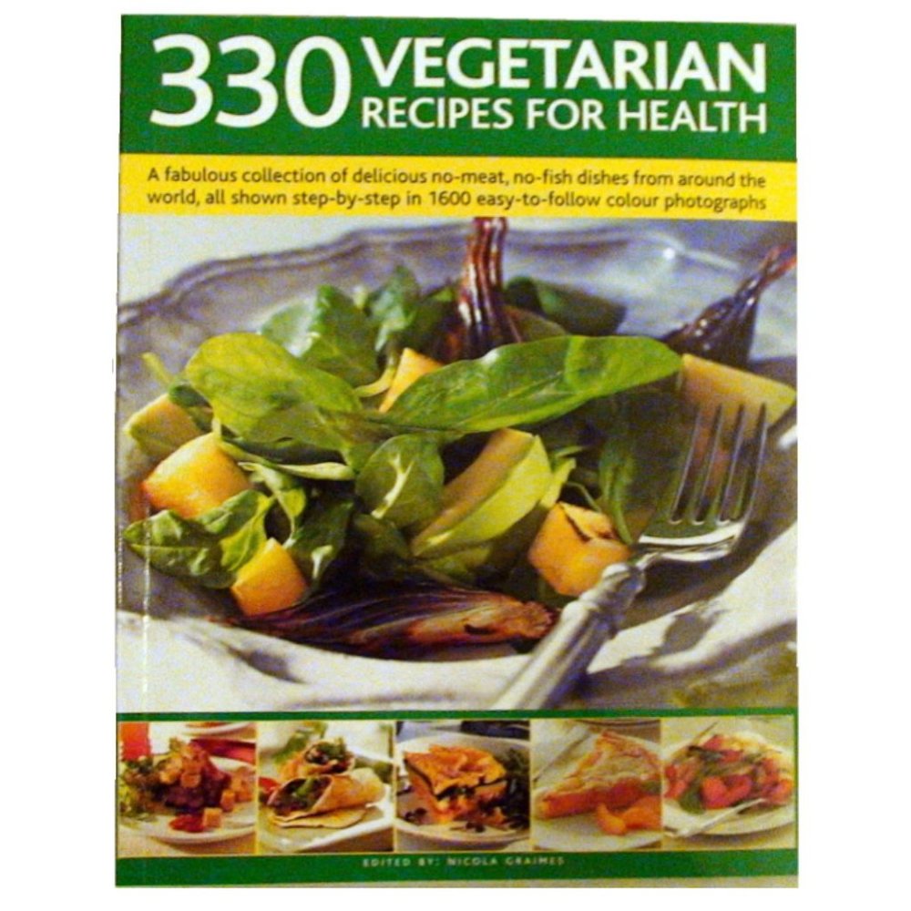 '330 Vegetarian Recipes for Health' Nicola Gregory Rare Paperback - Picture 7 of 7